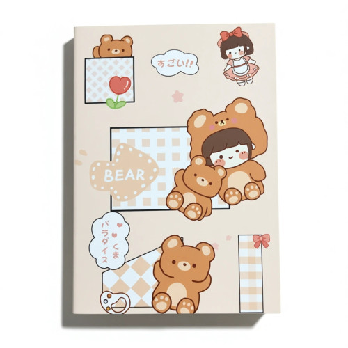 دفترچه یادداشت فانتزی سری Warm Toy Friends