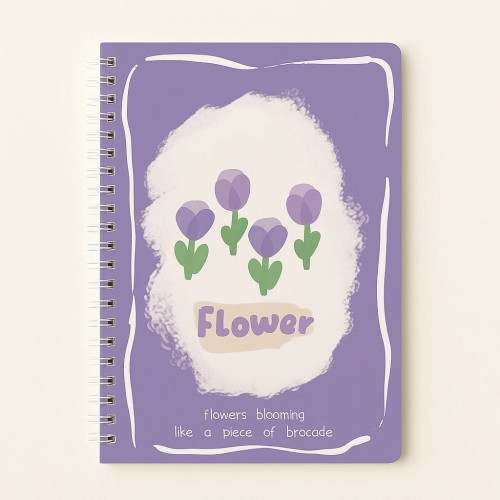 دفتر یادداشت سیمی سری Tulip / Nice Day