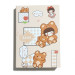 دفترچه یادداشت فانتزی سری Warm Toy Friends